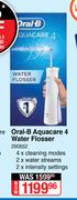 Oral-B Aquacare 4 Water Flosser