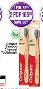 Colgate Bamboo Charcoal Toothbrush-For 1