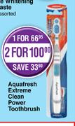 Aquafresh Extreme Clean Power Toothbrush-For 1