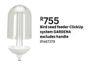 Gardena Clickup System Bird Seed Feeder Excludes Handle  