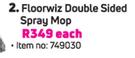 Floorwiz Double Sided Spray Mop-Each