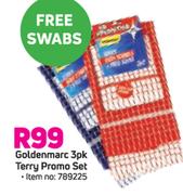 Goldenmarc 3 Pack Terry Promo Set