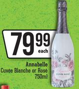 Annabelle Cuvee Blanche Or Rose-750ml Each