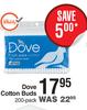 Dove Cotton Buds-200 Pack