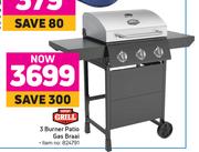 Expert Grill 3 Burner Patio Gas Braai
