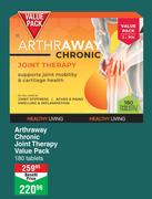 Arthraway Chronic Joint Therapy Value Pack 180 Tablets