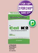Lifestyle Nutrition Cal K2 30 Tablets-For 2
