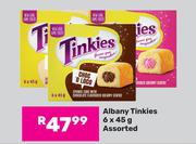 Albany Tinkies Assorted-6 x 45g
