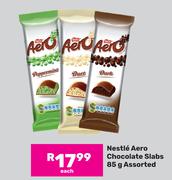 Nestle Aero Chocolate Slabs Assorted-85g Each