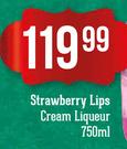 Strawberry Lips Cream Liqueur-750ml
