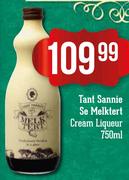 Tant Sannie Se Melklert Cream Liqueur-750ml