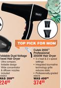 Wahl Cutek 2000 Professional 2000W Hair Dryer
