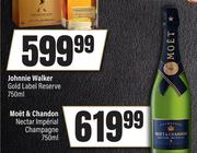 Moet & Chandon Nectar Imperial Champagne-750ml