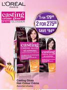 L'Oreal Casting Gloss Hair Colour Creme Assorted Shades-For 2