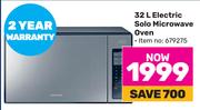 Samsung 32L Electric Solo Microwave Oven