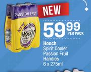 Hooch Spirit Cooler Passion Fruit Handies-6 x 275ml Per Pack