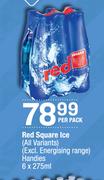 Red Square Ice (All Variants) Handies-6 x 275ml Per Pack