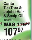 Cantu Tea Tree & Jojoba Hair & Scalp Oil-180ml