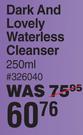 Dark & Lovely Waterless Cleanser-250ml