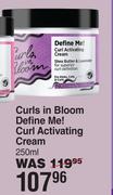 Curls In Bloom Define Me Curl Activating Cream-250ml