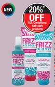 Creightons Frizz No More Shampoo Or Conditioner Assorted-200ml/250ml Each