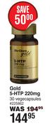 Dis-Chem Gold 5-HTP 220mg 30 Vegecapsules