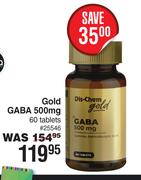 Dis-Chem Gold GABA 500mg 60 Tablets
