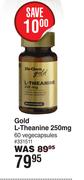 Dis-Chem Gold L-Theanine 250mg 60 Vegecapsules