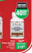 Solal Stress Damage Control 60 Capsules