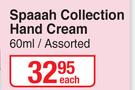 Good Stuff Spaaah Collection Hand Cream Assorted-60ml Each