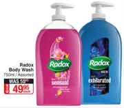 Radox Body Wash Assorted-750ml