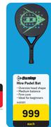 Dunlop Hire Padel Bat-Each