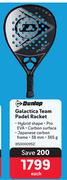 Dunlop Galactica Team Padel Racket-Each