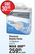 Moli Care Premium Mobile Pants 14 Medium-Per Pack