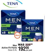 Tena Men Active Fit Pants Sizes S-XL-Per Pack