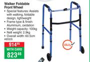 Medic Home Care Walker Foldable Front Wheel