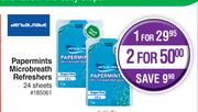Dentalmate Papermints Microbreath Refreshers-For 1 x 24 Sheets