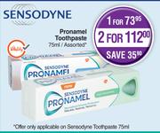 Sensodyne Pronamel Toothpaste Assorted-For 2 x 75ml