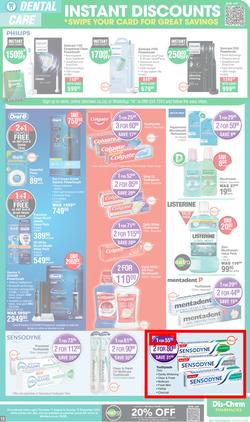 Dis-Chem : Spring Savings (17 August - 10 September 2023), page 13