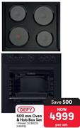 Defy 600mm Oven & Hob Box Set 436816-Per Set