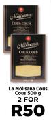 La Molisana Cous Cous-For 2 x 500g