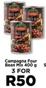 Campagna Four Bean Mix-For 3 x 400g