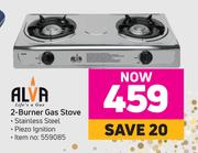 Alva 2 Burner Gas Stove