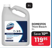 Domestos Thick Bleach-3L Each
