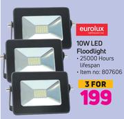 Eurolux 10W LED Floodlight-For 3