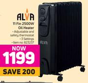 Alva 11 Fin 2500W Oil Heater