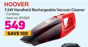 Hoover 7.4W Handheld Rechargeable Vacuum Cleaner