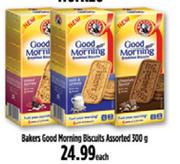 Bakers Good Morning Biscuits Assorted-300g Each
