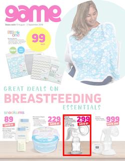 Game : Great Deals On Breastfeeding Essentials (13 Aug - 2 Sept 2018), page 1