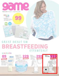 Game : Great Deals On Breastfeeding Essentials (13 Aug - 2 Sept 2018), page 1